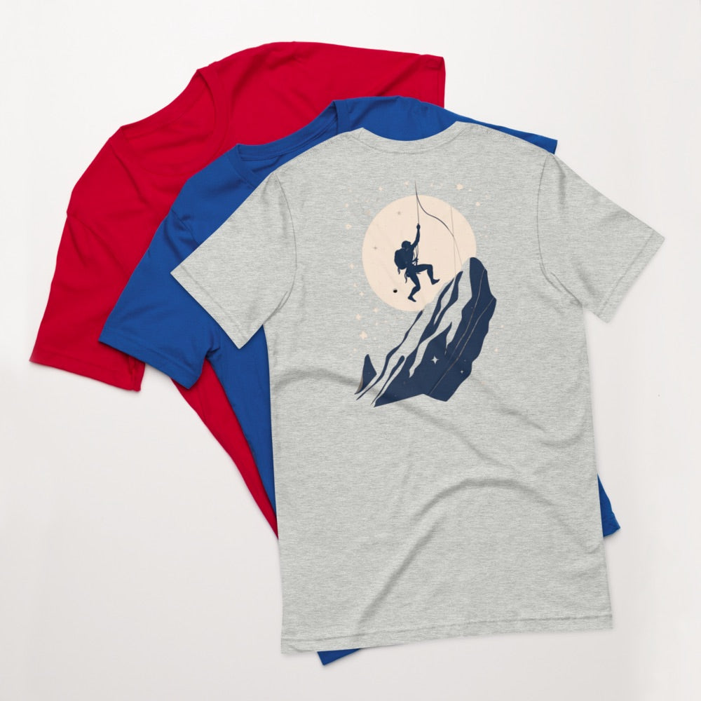 climbing t-shirts - zodiac design