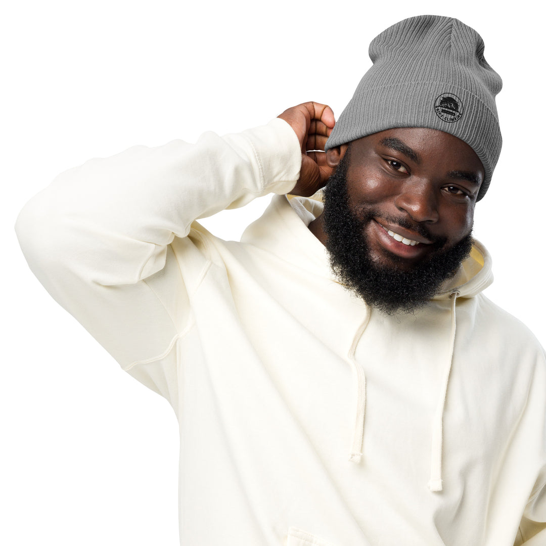 Man with grey beanie