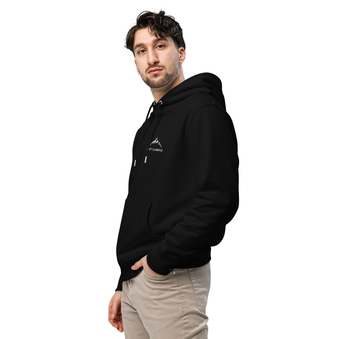 man in black hoodie